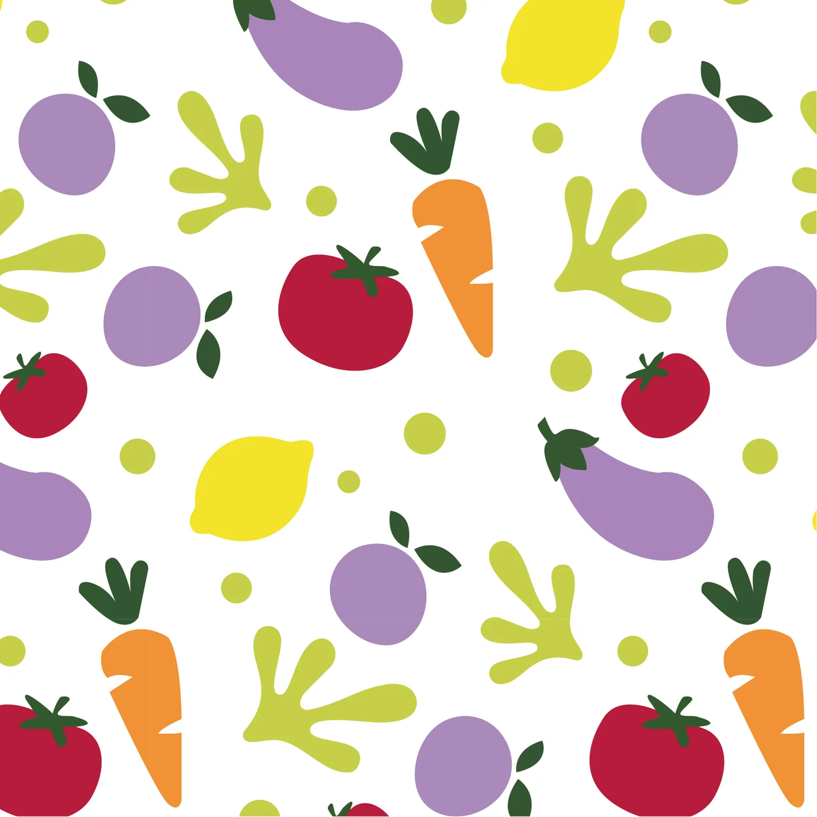Motif de l’identité visuelle Le Potager